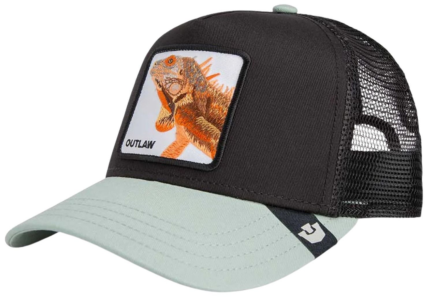 czapka z daszkiem Goorin Bros. The Outlaw Lizard Trucker - Void