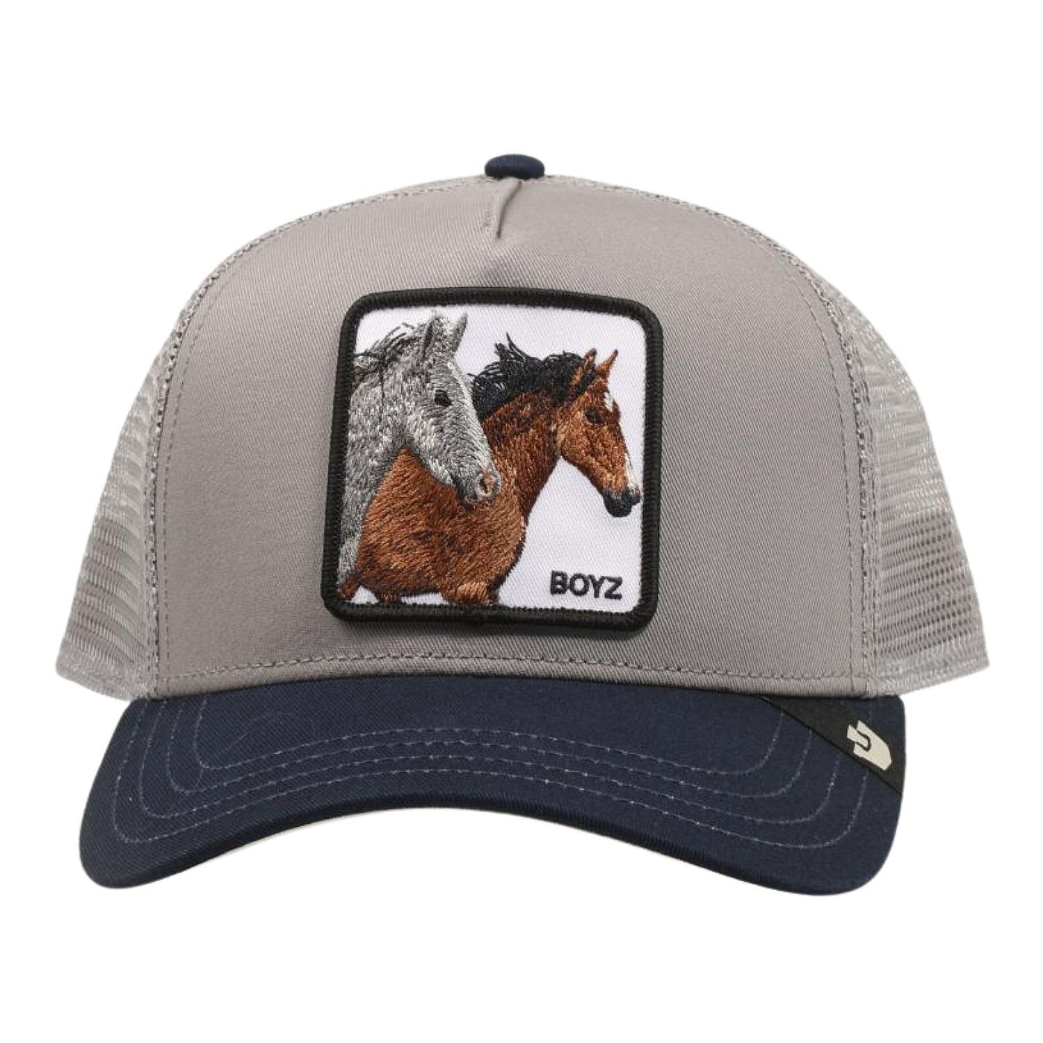 šiltovka Goorin Bros. The Boyz Trucker - Gray/Navy
