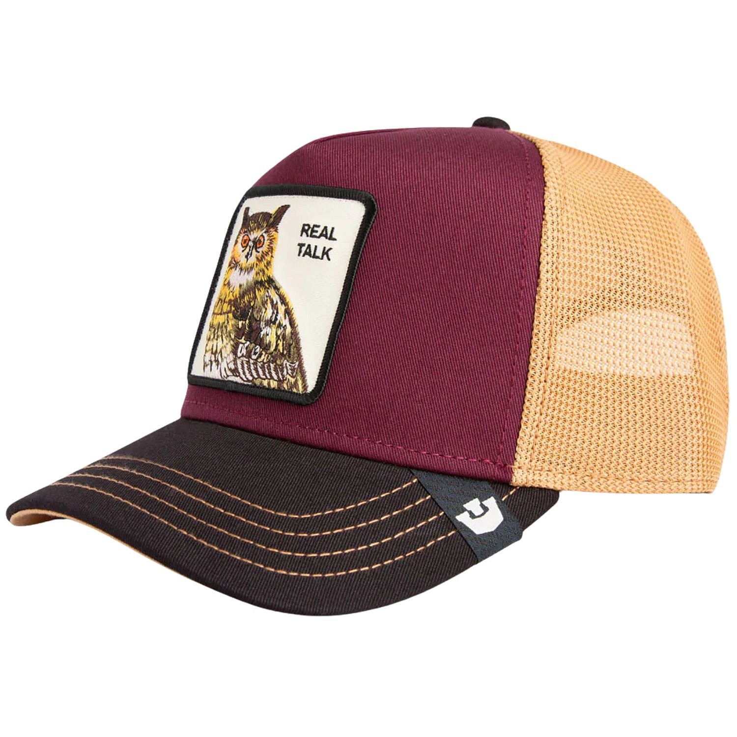 šiltovka Goorin Bros. Tricolor Owl Trucker - Multi Color