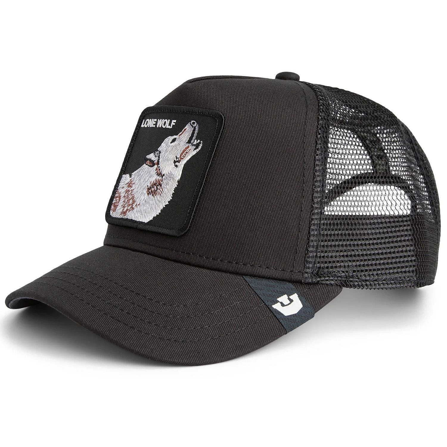 gorra con visera Goorin Bros. Lone Wolf Trucker - Void