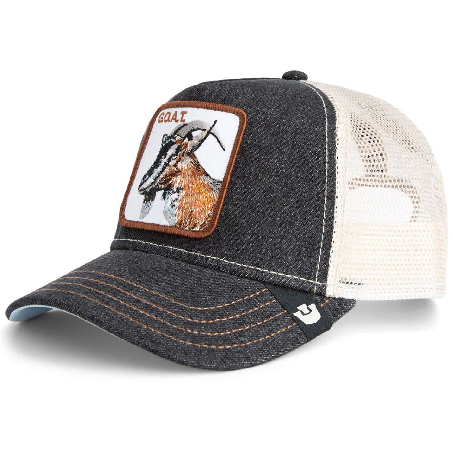 šiltovka Goorin Bros. The Goat Trucker - Dark Denim