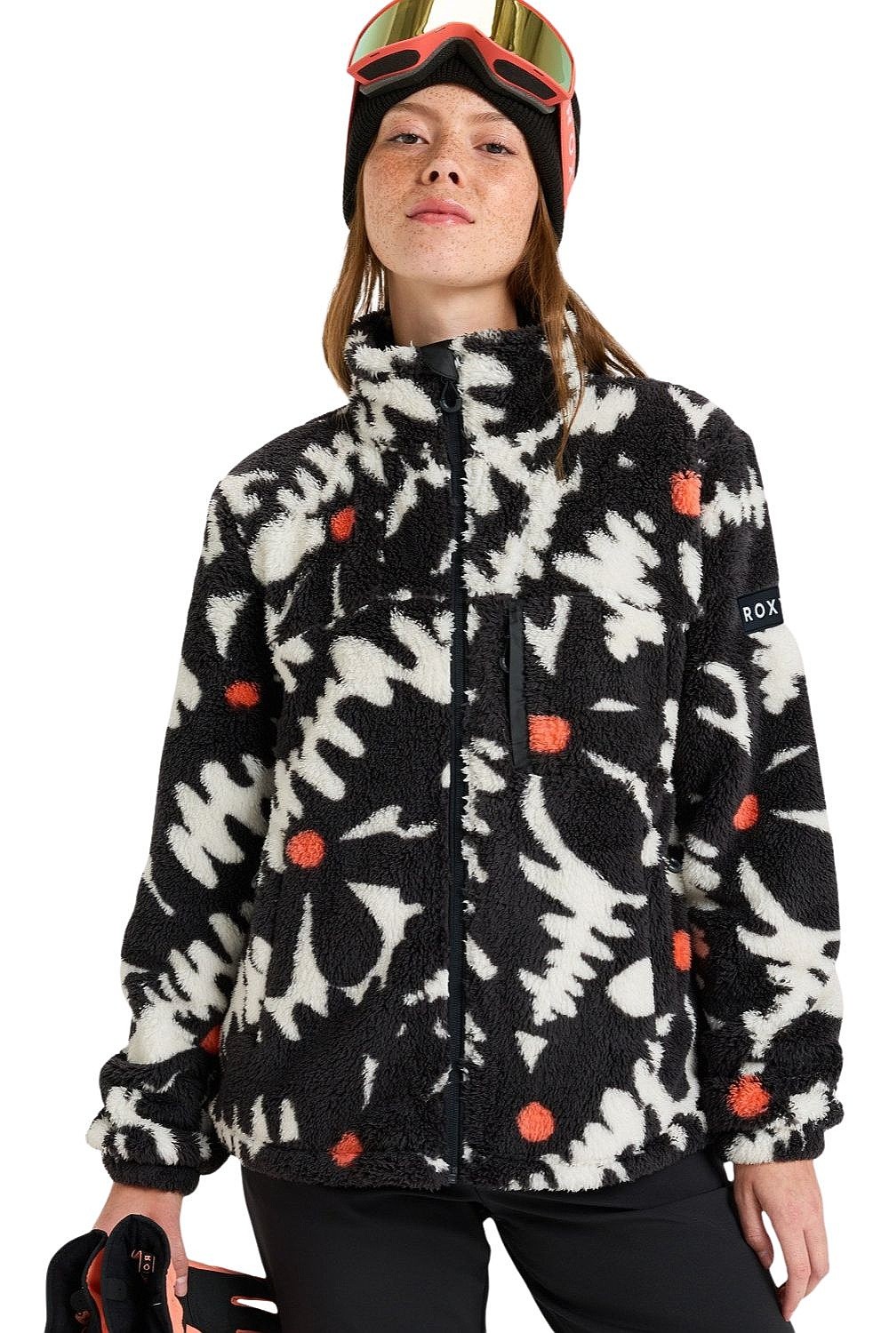кофта Roxy Alabama Printed Zip - KVJ2/Anthracite Roxy Pro - women´s