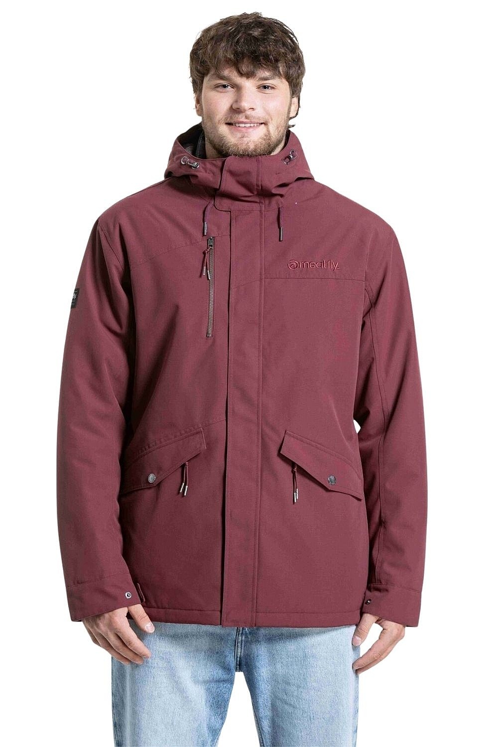 bunda Meatfly Nils - Pomegranate - men´s
