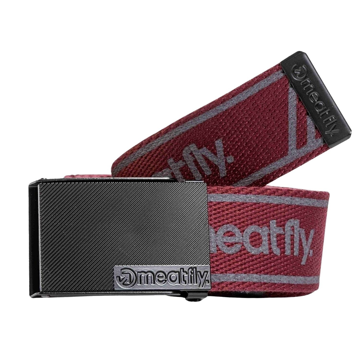 pásek Meatfly Draco - Dark Wine/Violet