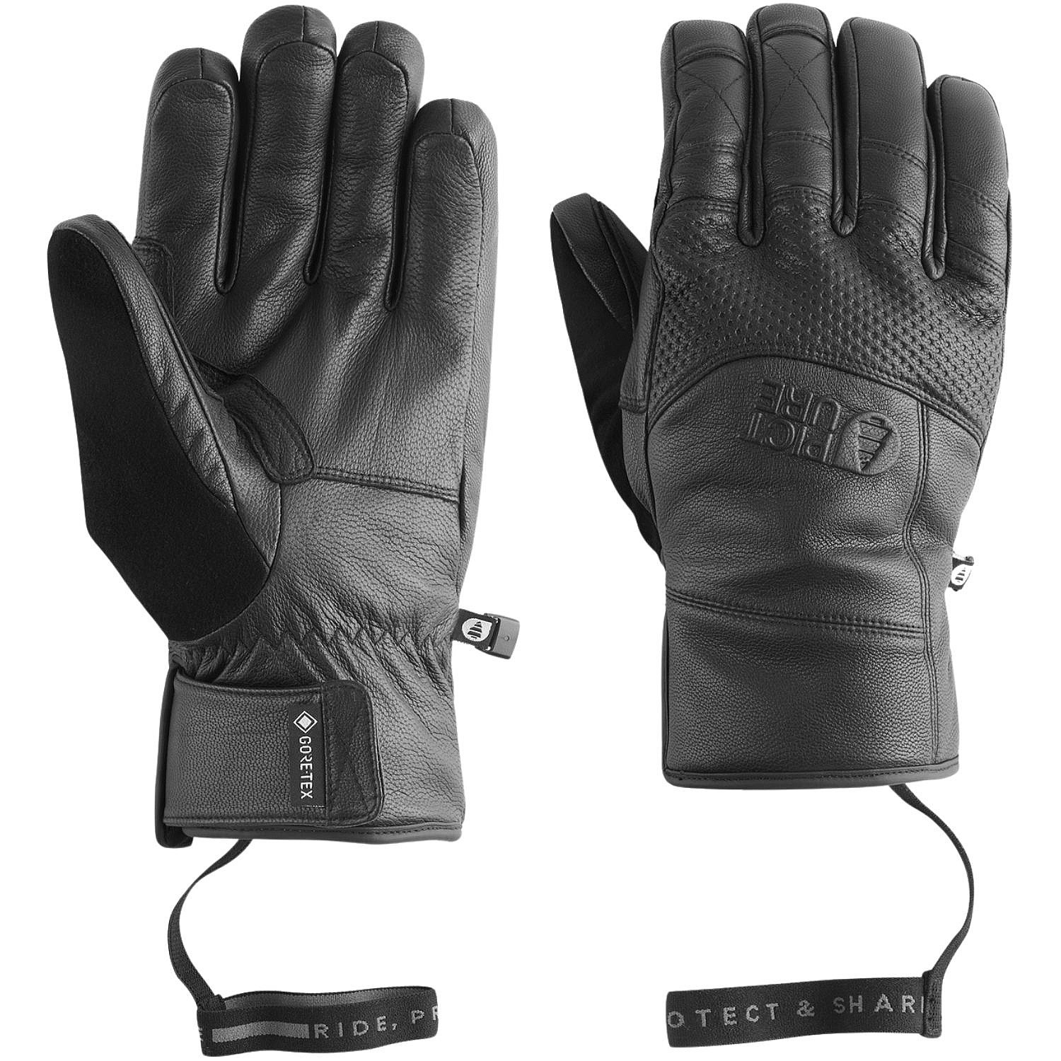 перчатки Picture Glenworth Gore-Tex - Black - men´s