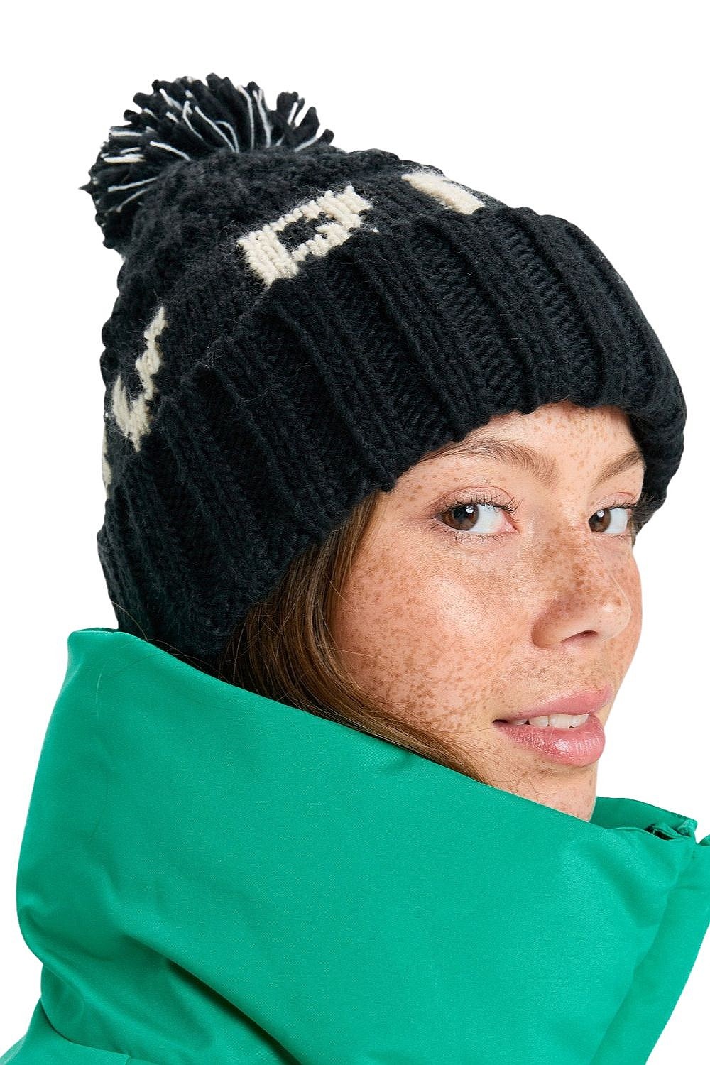 čiapka Roxy Tonic - KVJ0/True Black - women´s