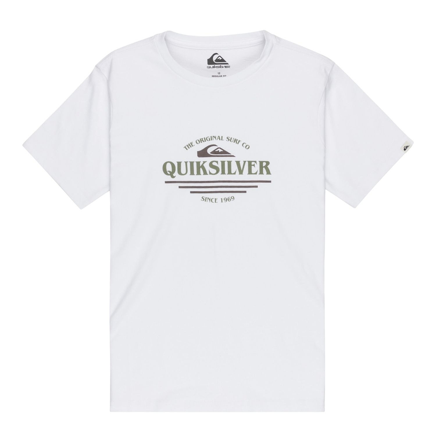 T-Shirt Quiksilver Ev Type Line - WBB0/White - boy´s