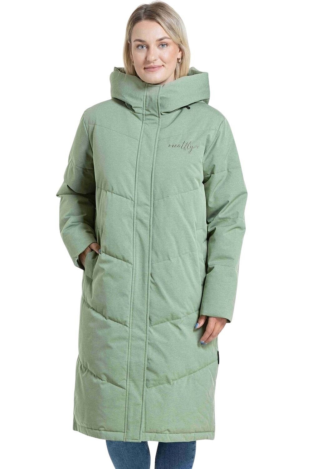 kabát Meatfly Chloe - Green Tea - women´s