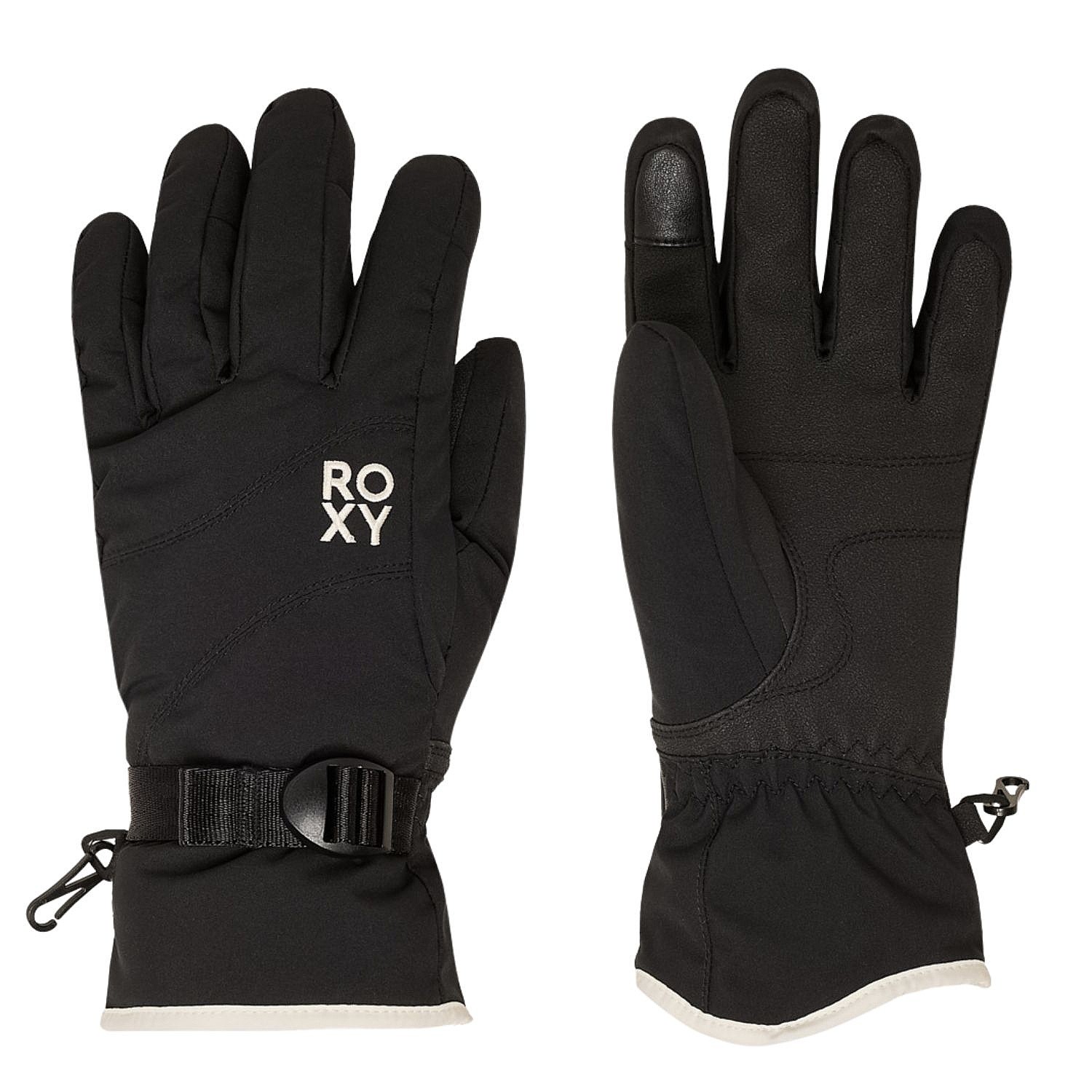 gants Roxy Jetty Solid - KVJ0/True Black - women´s