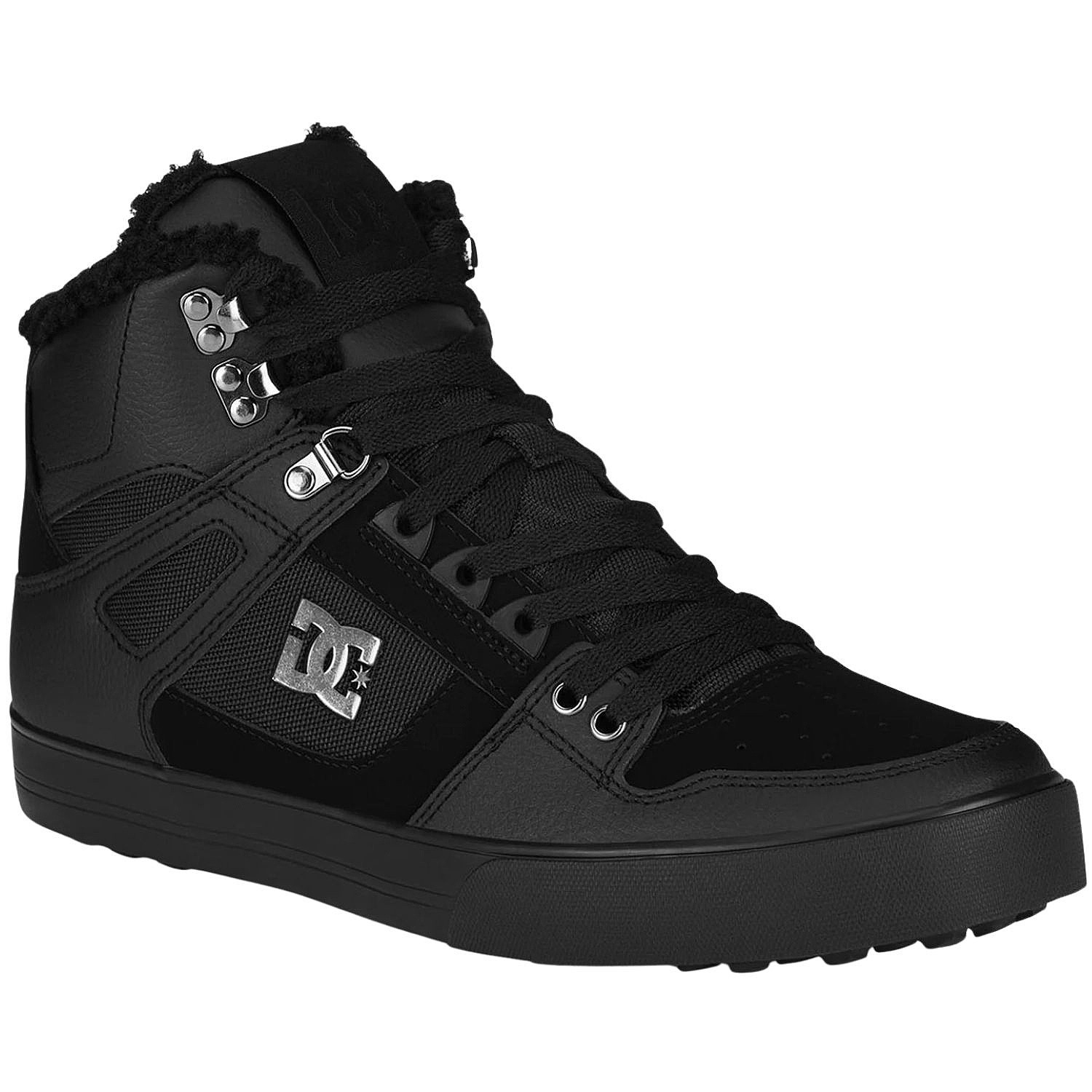 topánky DC Pure High -Top WC WNT - 3BK/Black/Black/Black - men´s