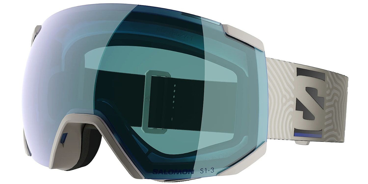 gogle Salomon Radium Photochromic - Rainy Day/Photochromic Blue