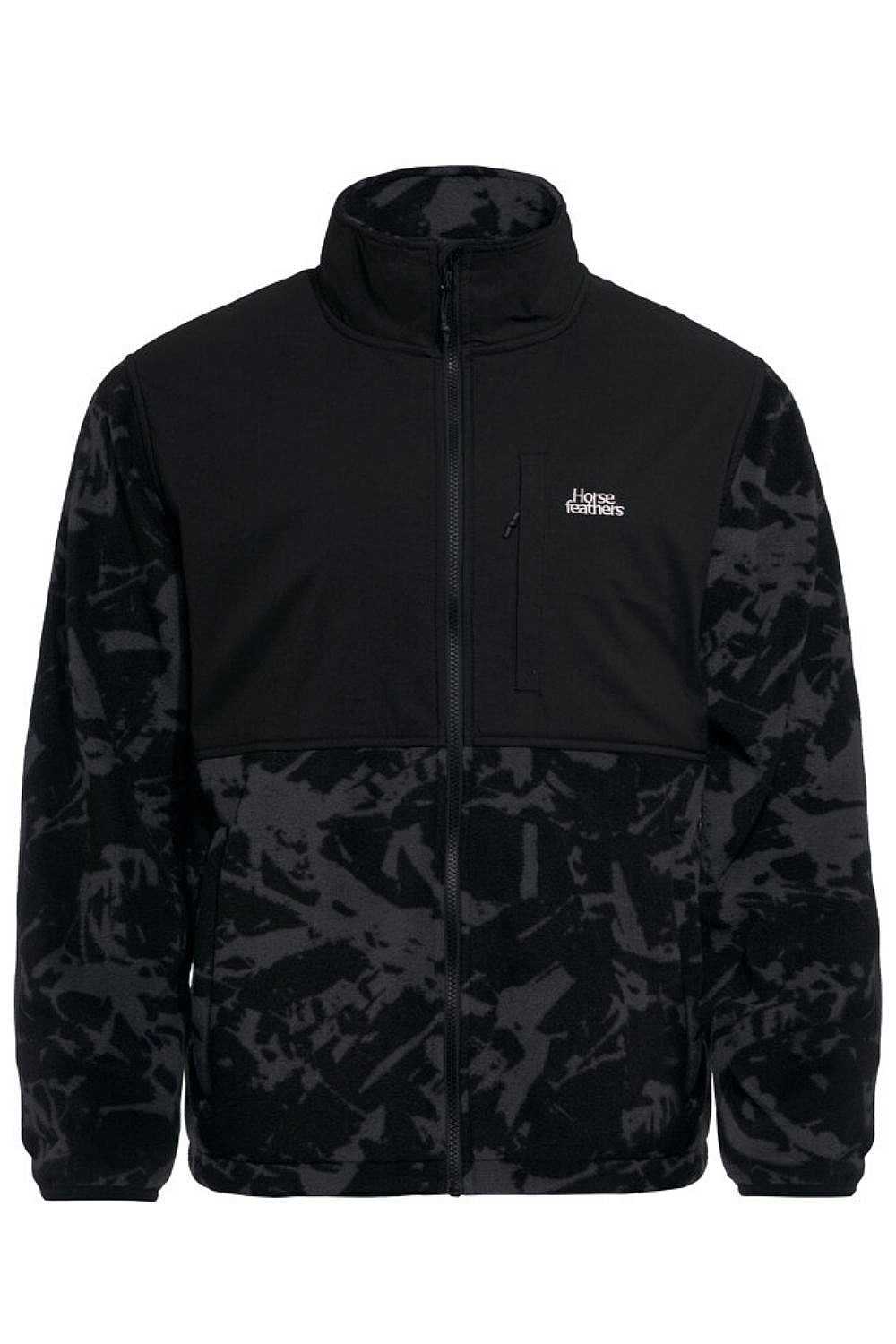 mikina Horsefeathers Duval Zip - Asphalt
