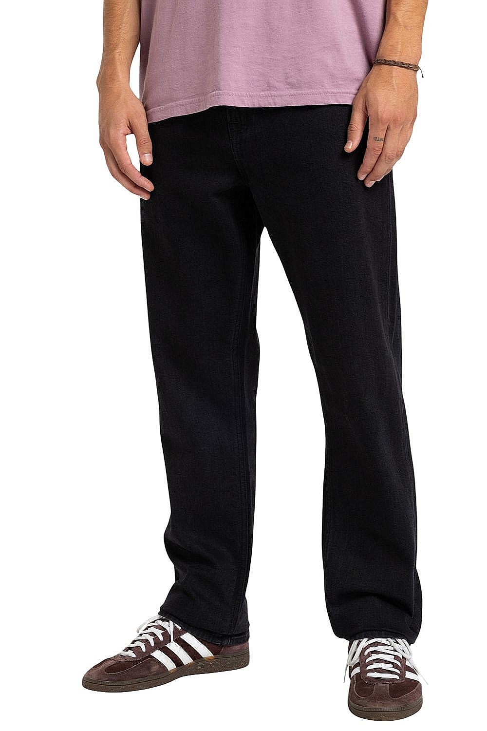 jeansy Quiksilver Modern Wave Denim - KVJ0/Black - men´s