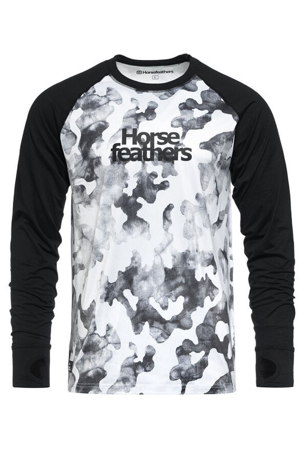tričko Horsefeathers Riley LS - Arctic Camo