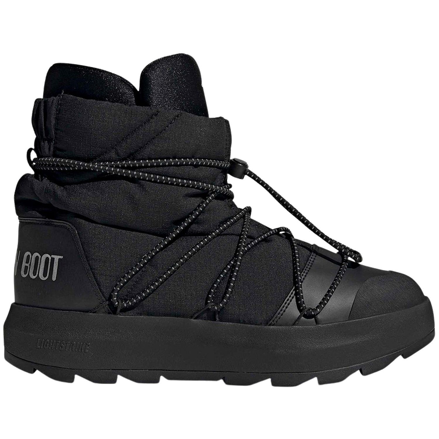 buty adidas Performance X Moon Boot Ace - Core Black/Core Black/Mettalic Silver