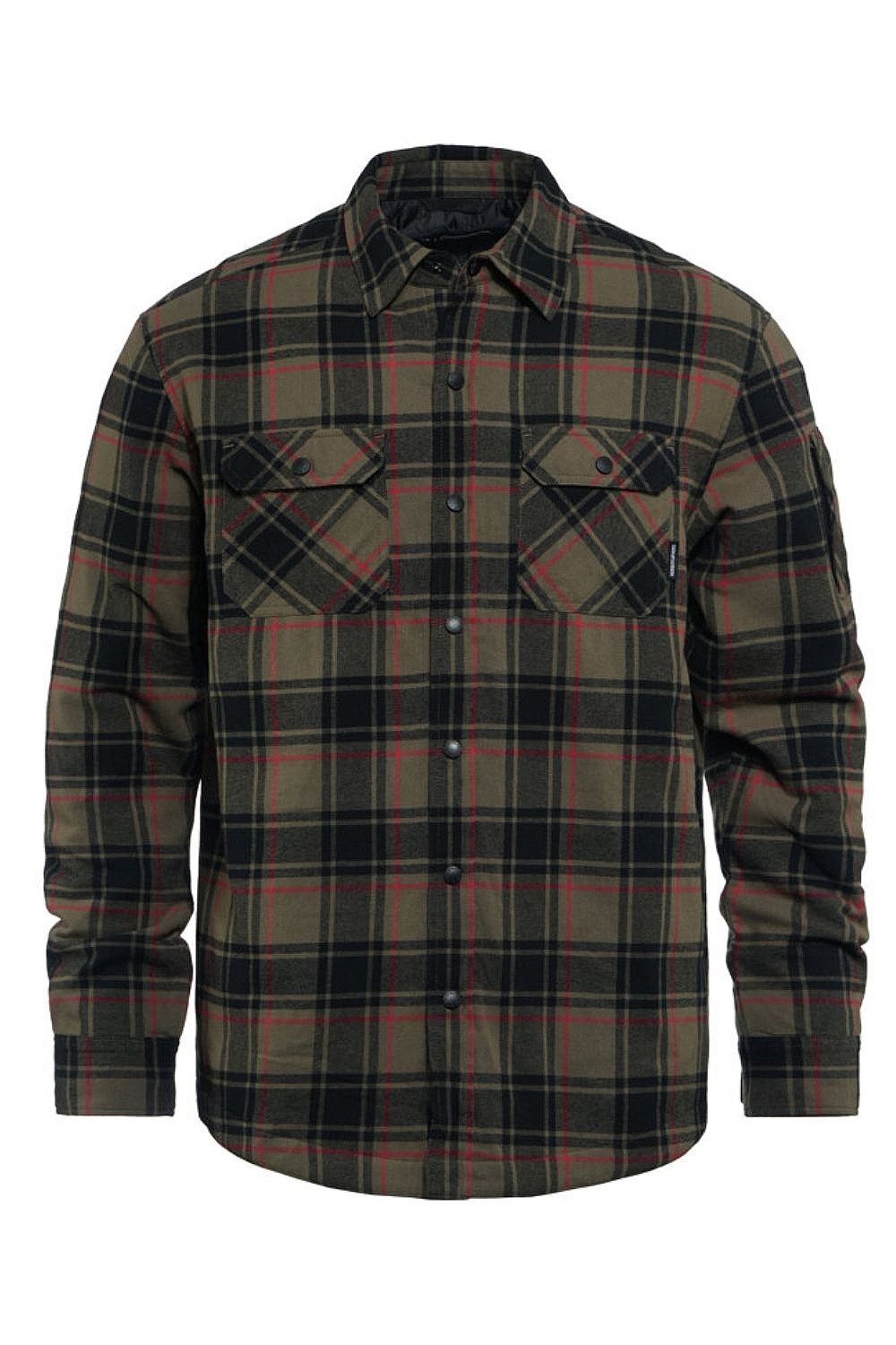 chemise Horsefeathers Dough Insulated LS - Tarmac - men´s