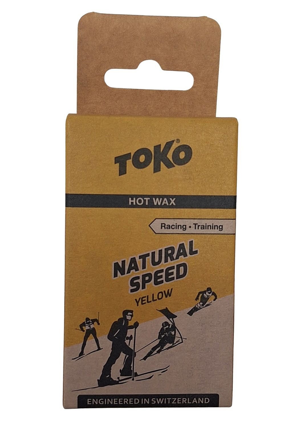 la cire Toko Natural Speed 10 °C - -4 °C - Yellow
