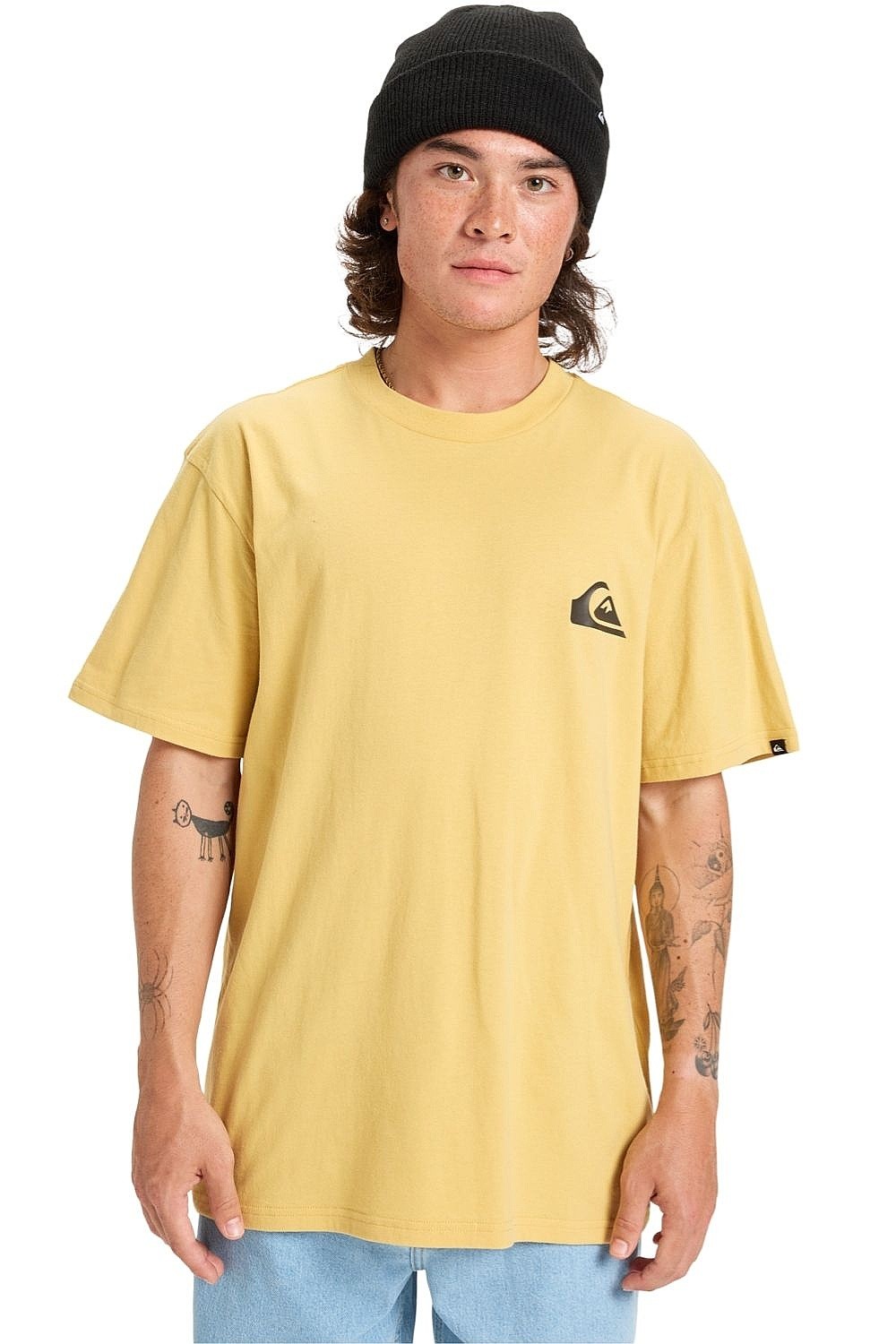 T-Shirt Quiksilver Ev Mini Logo 2 - YHP0/Rattan - men´s
