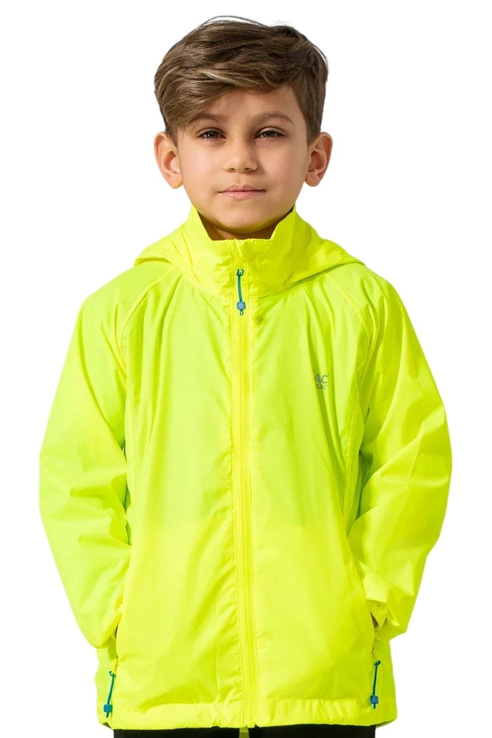 chaqueta Mac In a Sac Mini Origin - Yellow - unisex junior