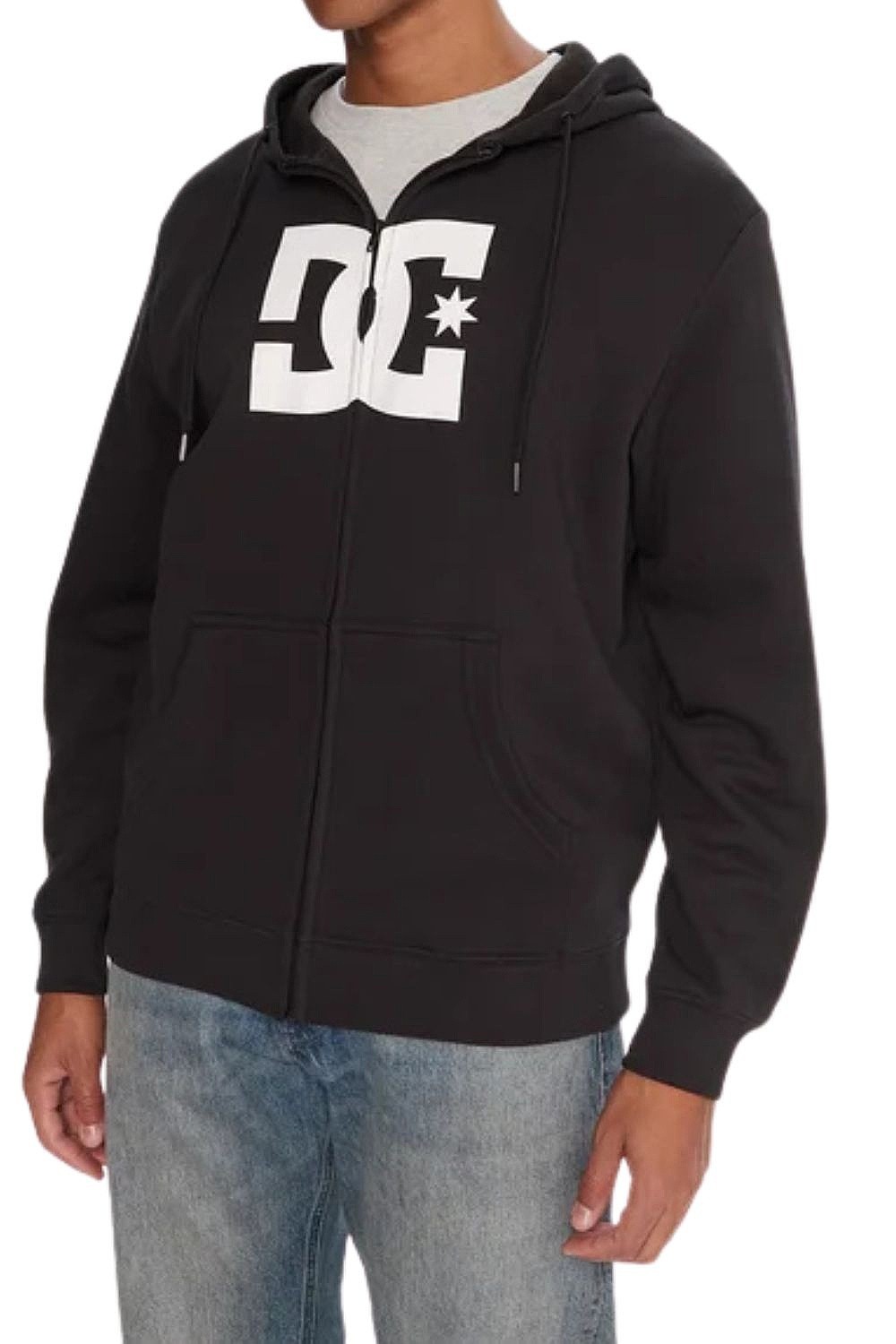 bluză DC Star Zip - KVJ0/Black - men´s