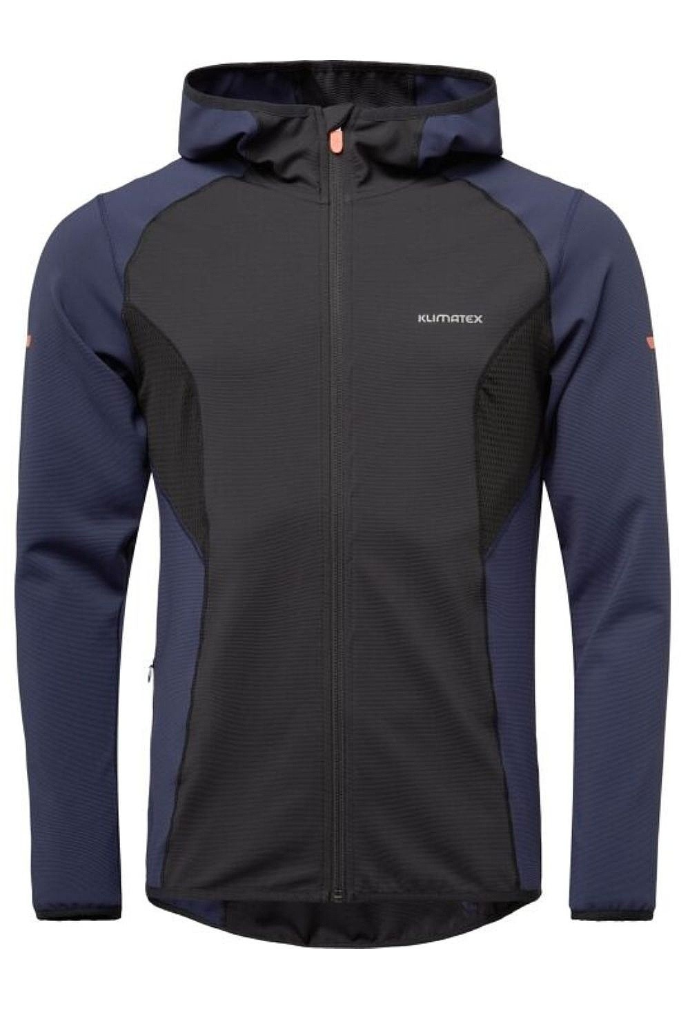 sudadera Klimatex Alaric1 Zip - Dark Blue/Black - men´s