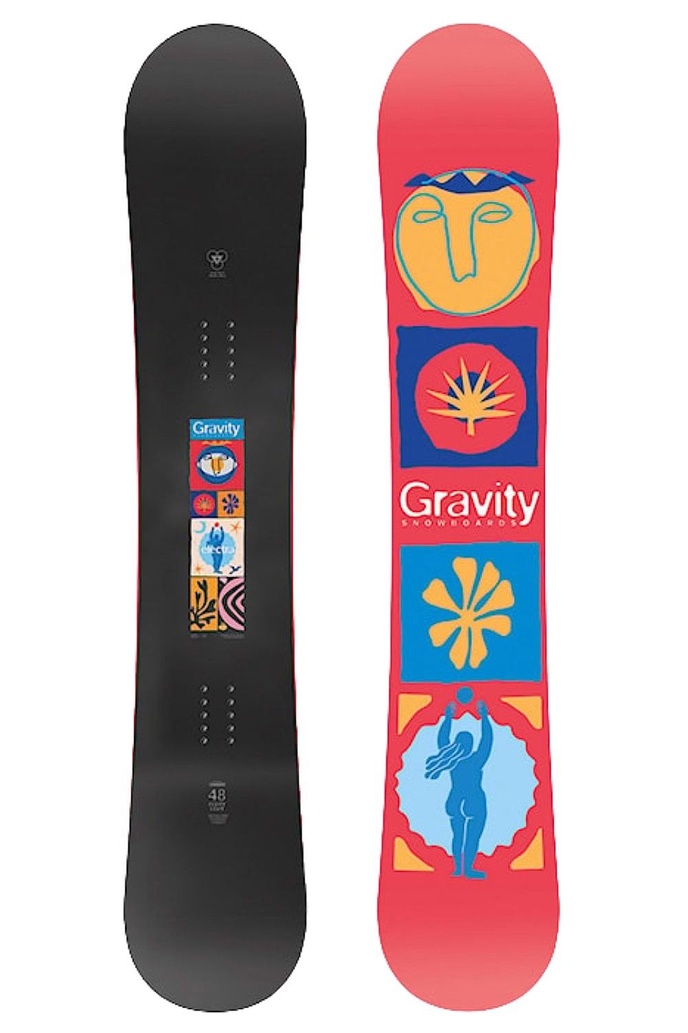 snowboard Gravity Electra Camber - No Color
