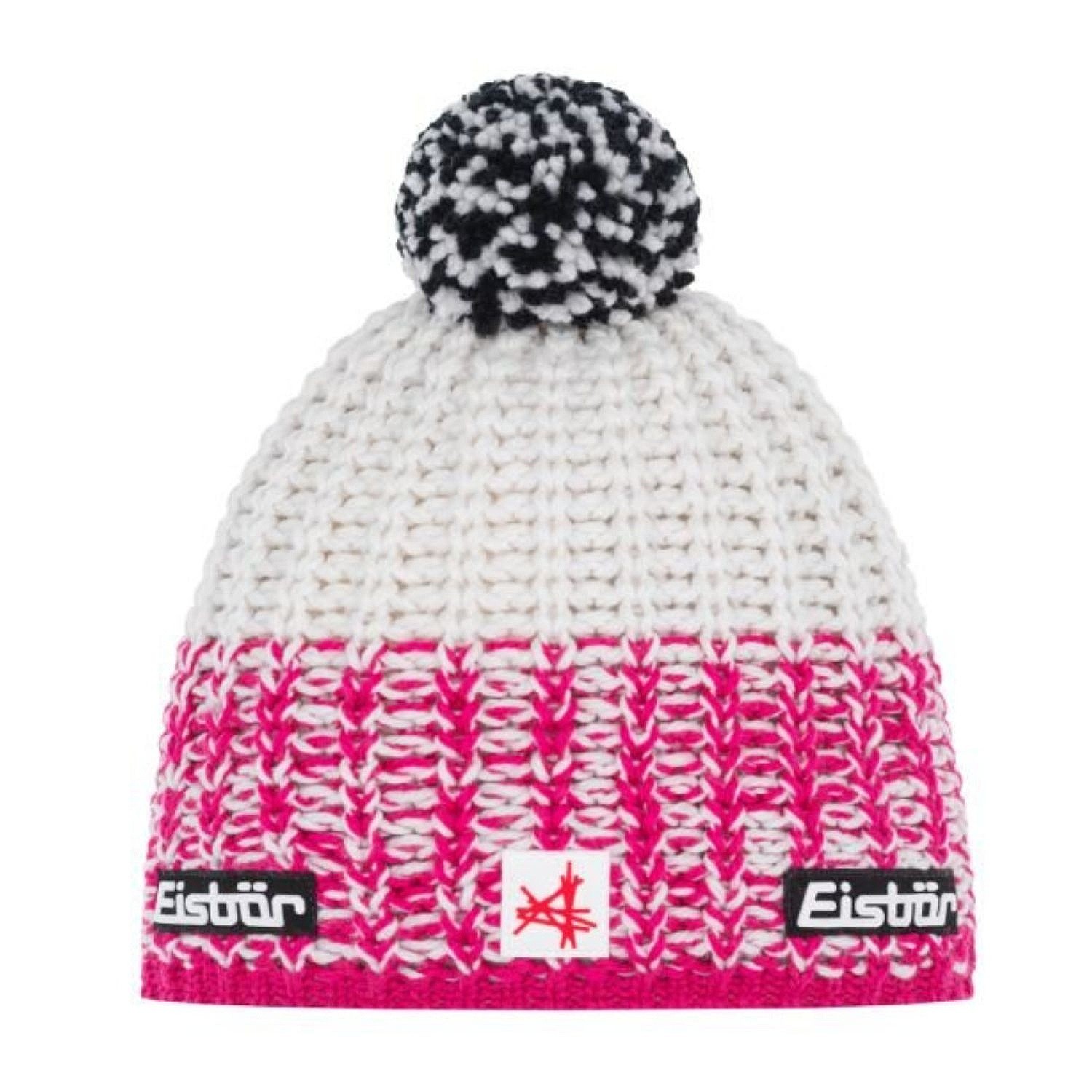 căciulă Eisbär Refocus Pompon MÜ SA - 142/Pitti Pink/White/White