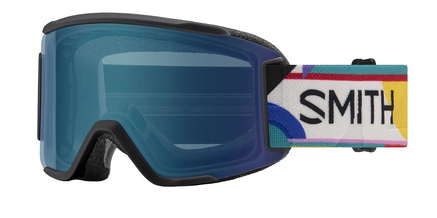 masque de ski  Smith Squad S - Formations/ChromaPop Everyday Blue Mirror/Yellow - women´s