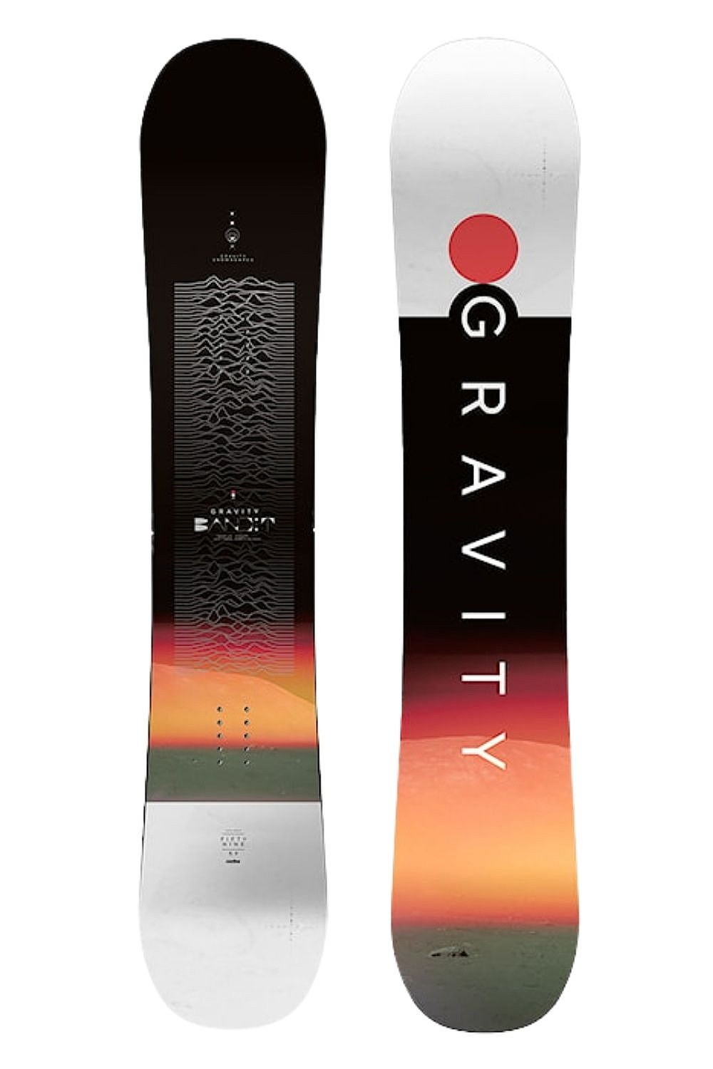 deska snowboardowa Gravity Bandit Camber - No Color