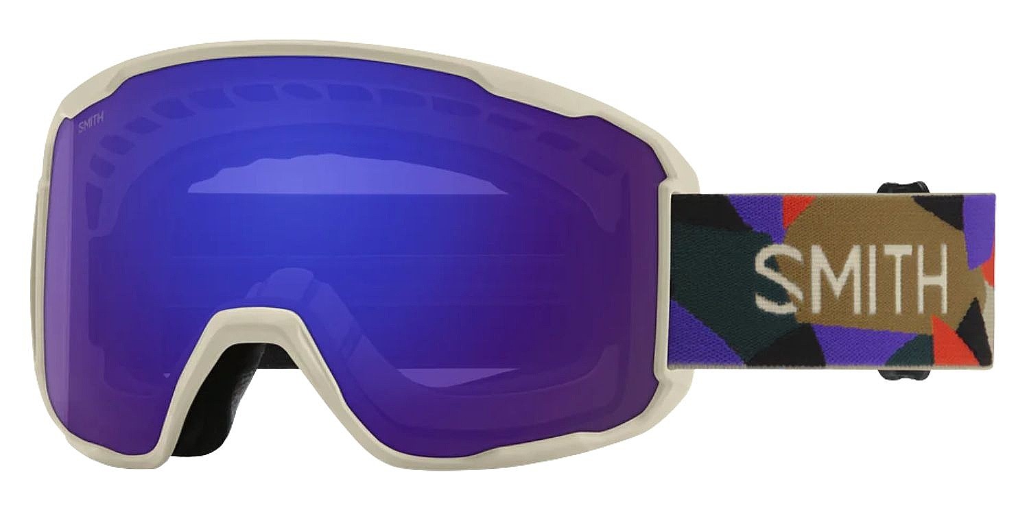 maschera da sci Smith Preview - Chalk Paper Cuts/ChromaPop Everyday Violet Mirror