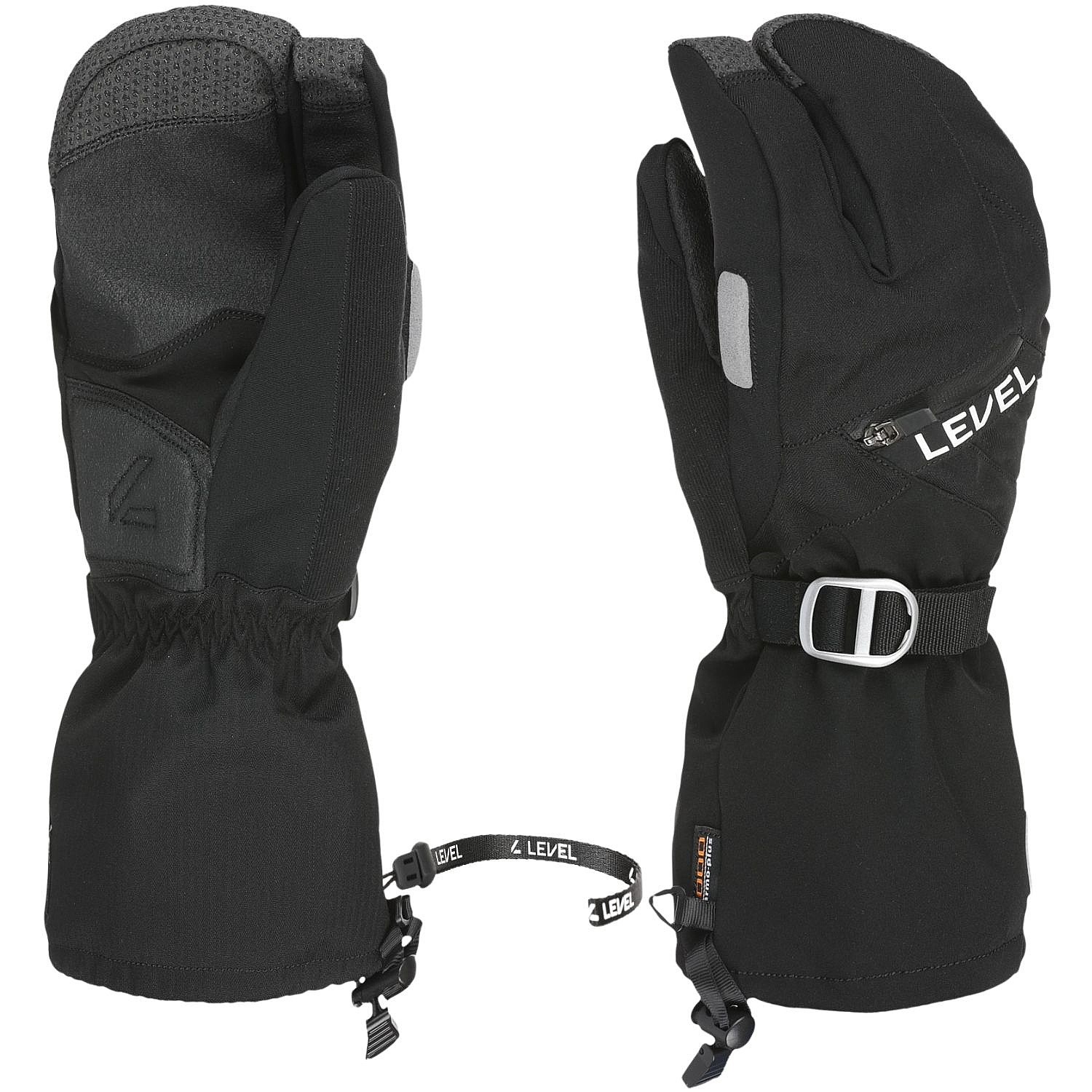 kesztyű Level Star Trigger - Black - men´s