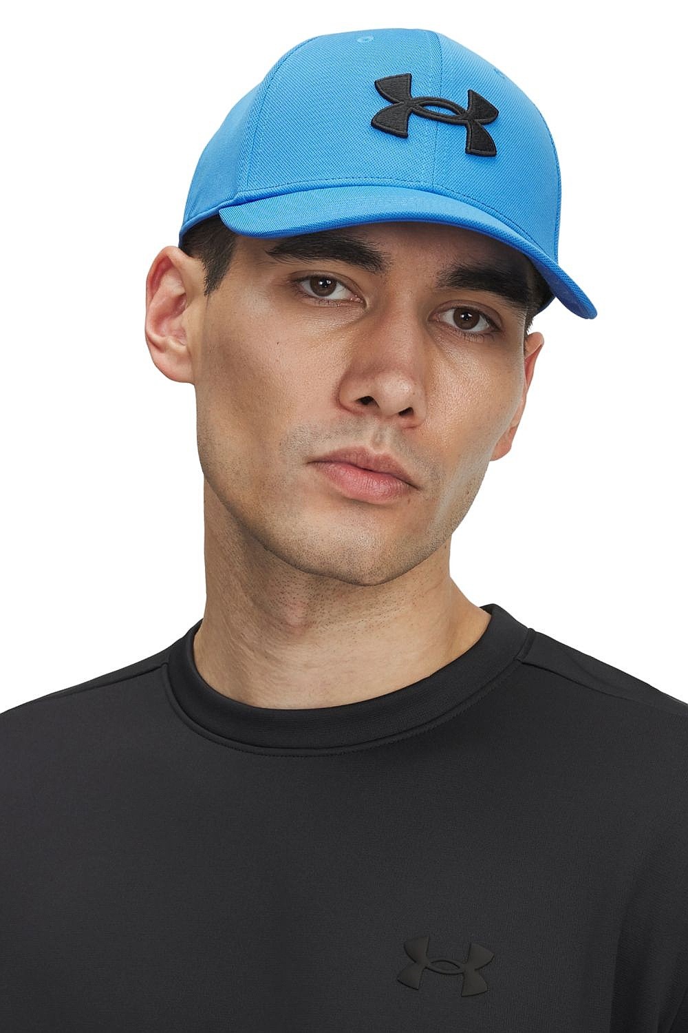 gorra con visera Under Armour Blitzing Low - Blue Atlantis/Black - men´s