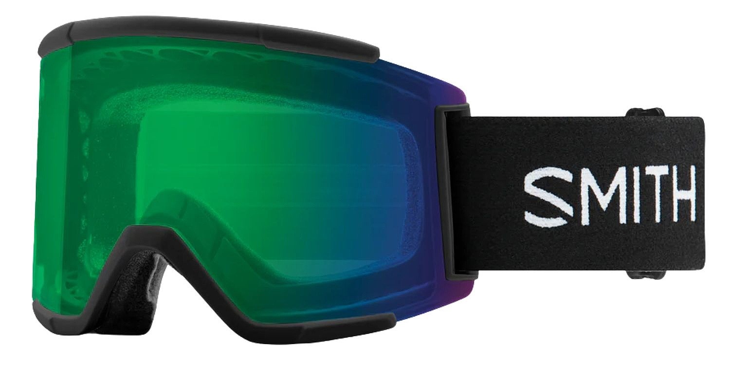 Skibrille Smith Squad XL - Black/ChromaPop Everyday Green - men´s