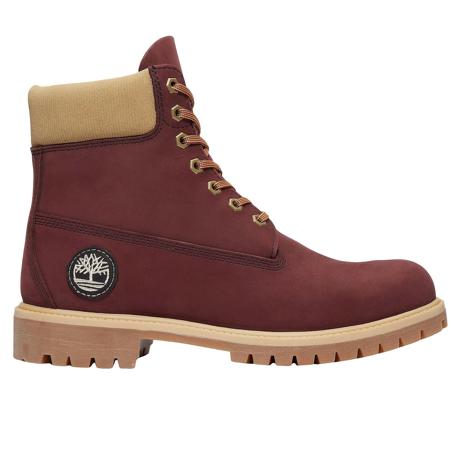 boty Timberland Premium 6 In Lace WP Boot - A2P6W/Burgundy Nubuck