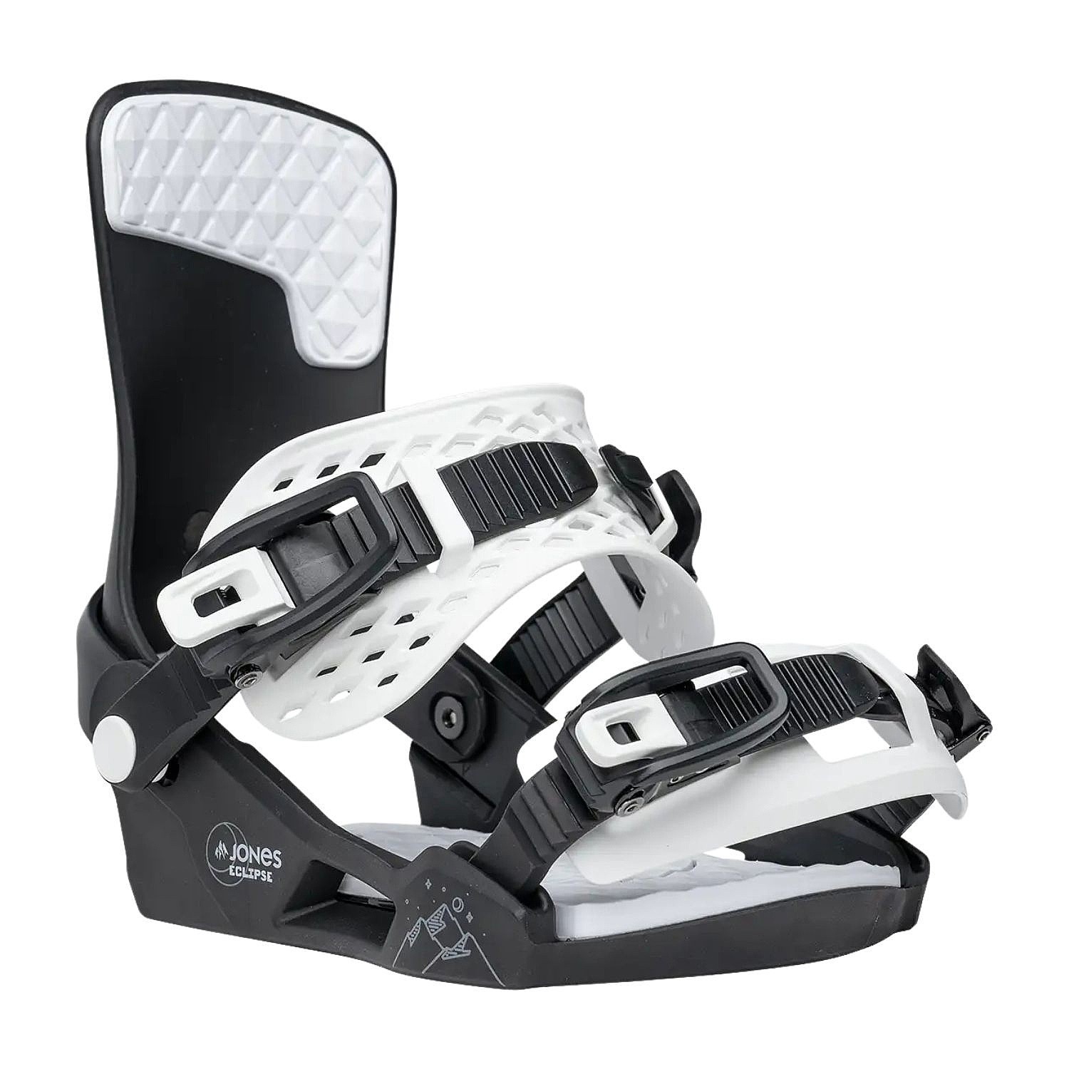 fixations de snowboard Jones Eclipse - Blizzard Black - unisex junior