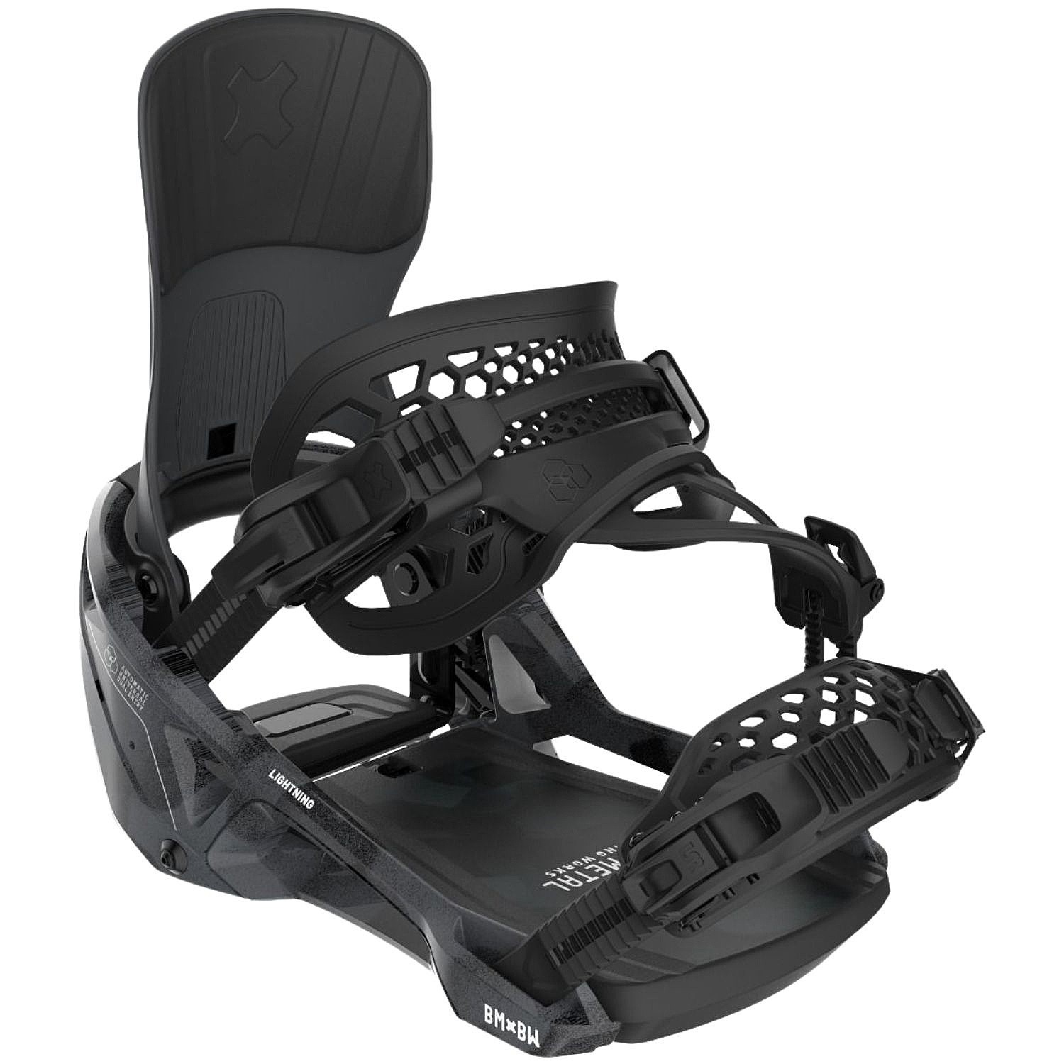 fijación Bent Metal Lightning Supermatic - Black