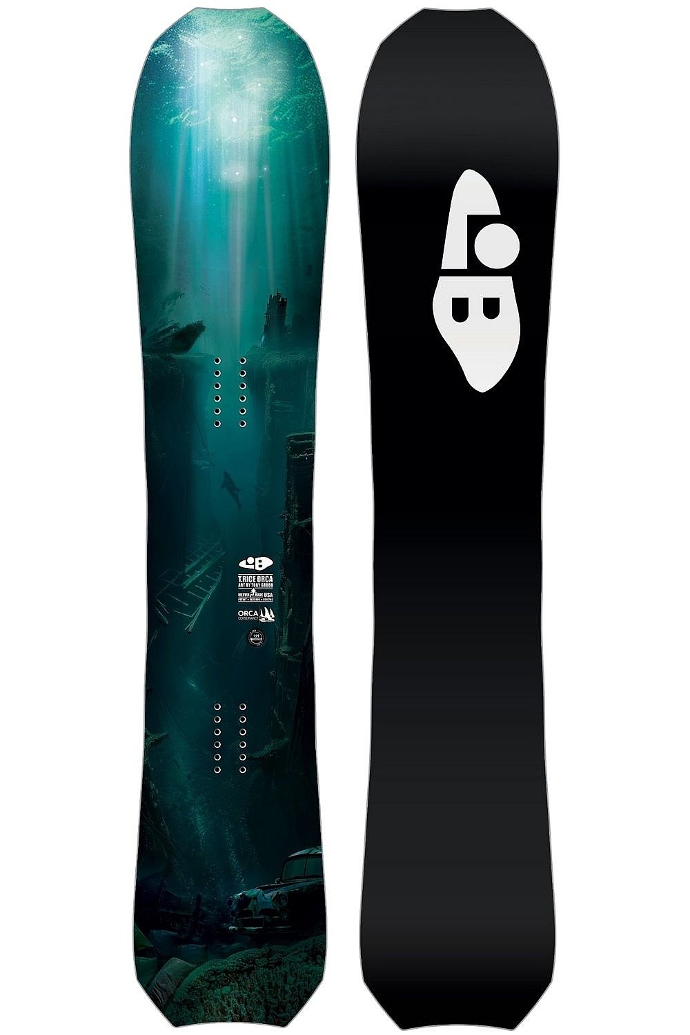 tabla de snowboard Lib Technologies Travis Rice Orca C2X - Assorted