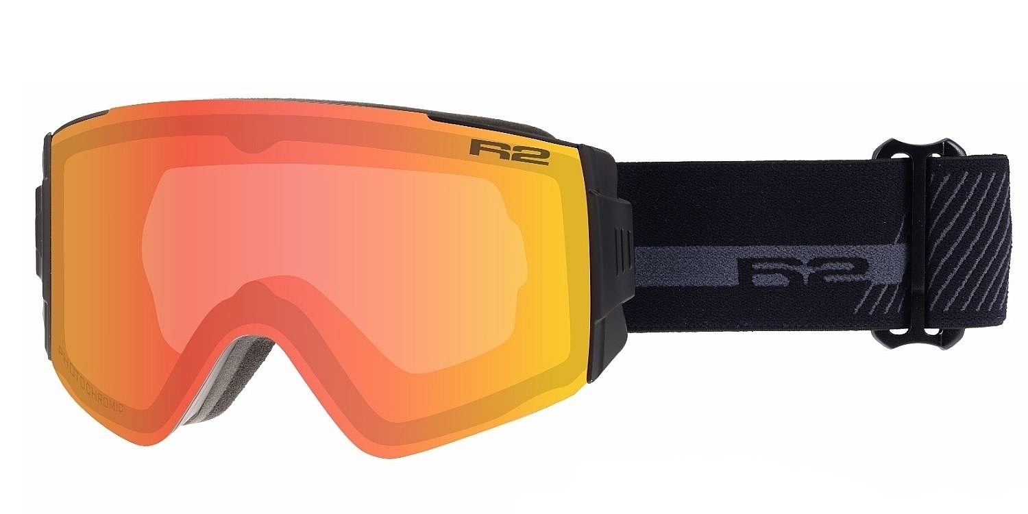 горнолыжные очки  R2 Quantum - ATG09/Black Matt/Photochromatic Inferno Chrome