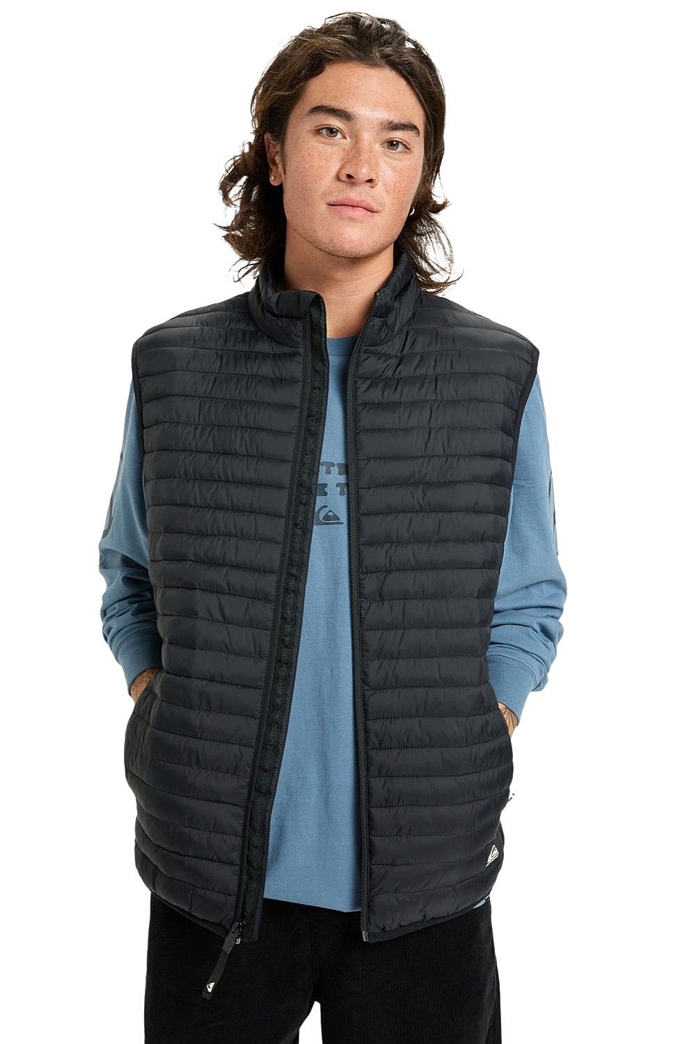 chaleco Quiksilver Scaly - KVJ0/Black - men´s