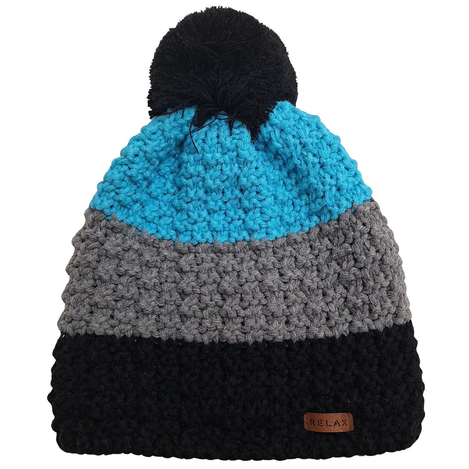 čiapka Relax Bar - RKH73W/Black/Gray/Sky Blue