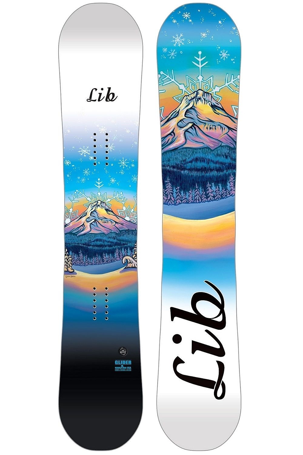 tabla de snowboard Lib Technologies Glider Banana - Assorted - women´s