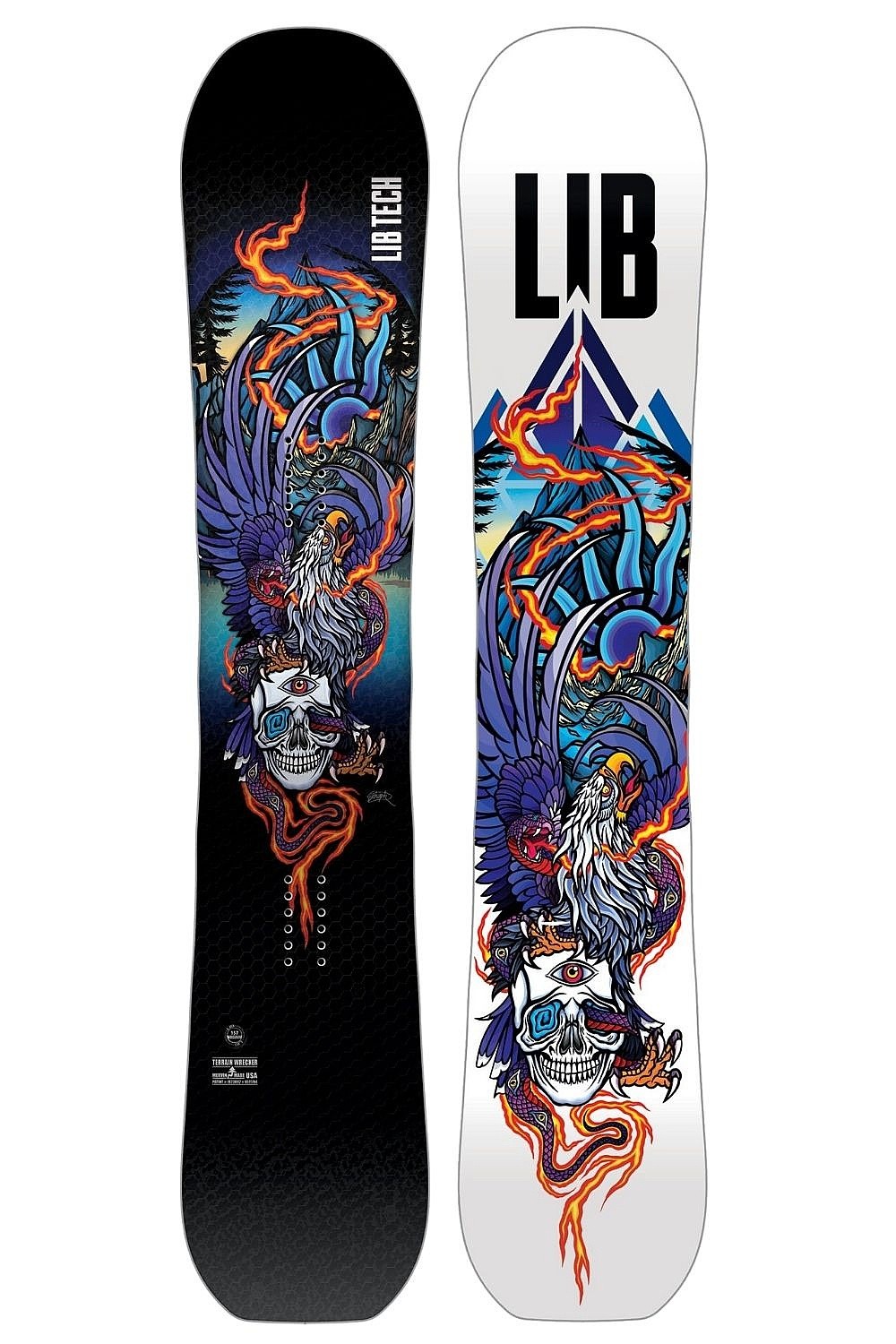 tabla de snowboard Lib Technologies Terrain Wrecker C2X Wide - Assorted - men´s