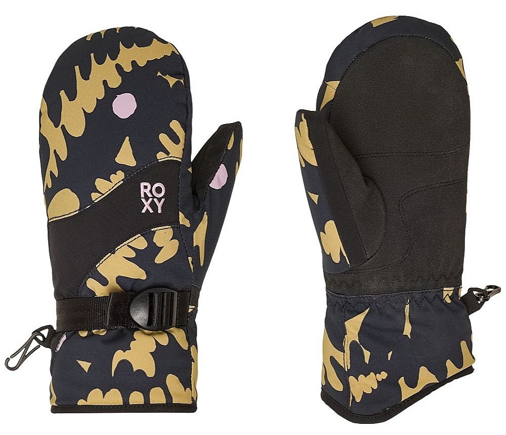 rukavice Roxy Jetty Mitt - TMG2/Fennel Seed Big Flower Rg - girl´s