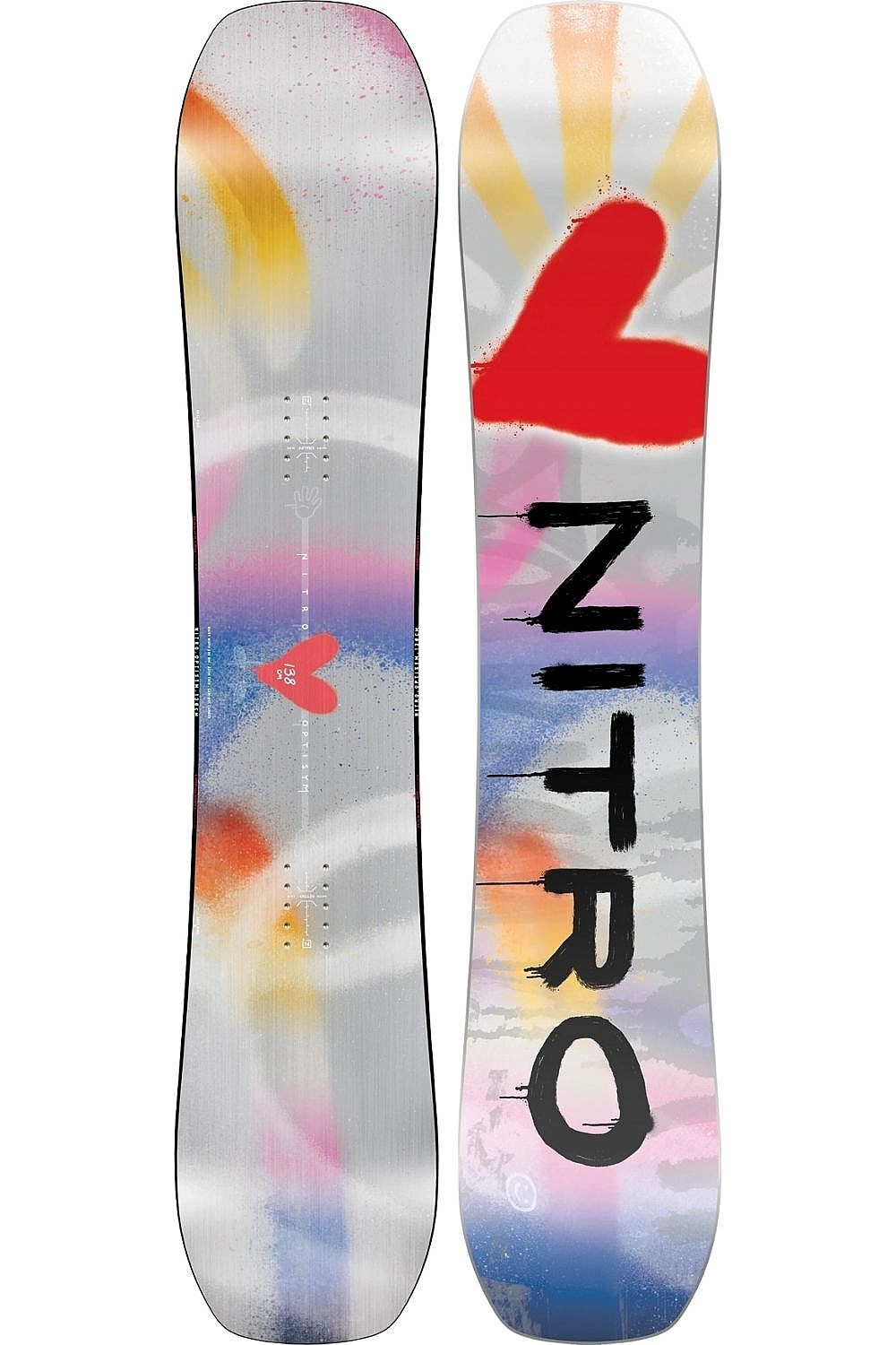 snowboard Nitro Optisym Camber - Assorted - women´s