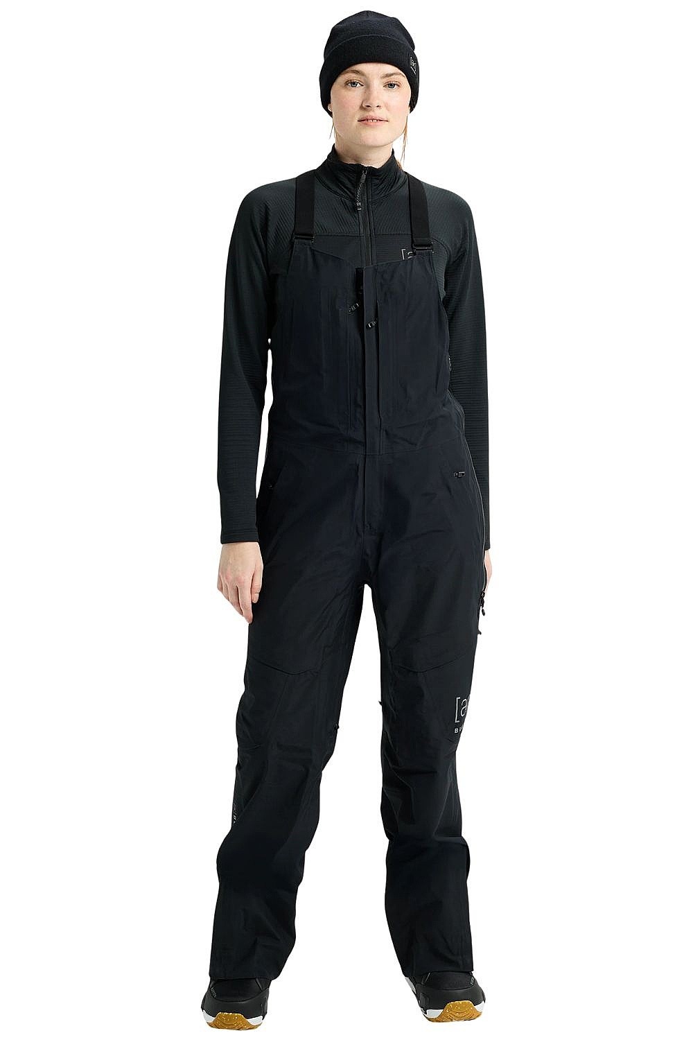 pantalon Burton Kimmy Bib AK Stretch 3L Gore-Tex - True Black - women´s