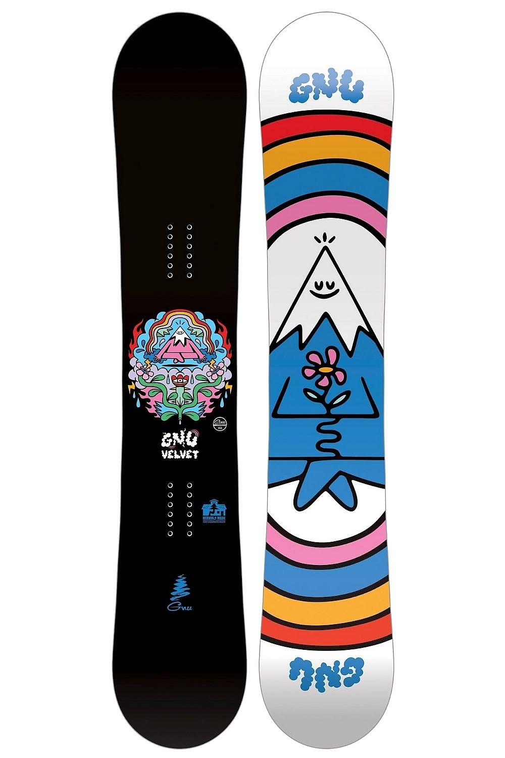 tabla de snowboard GNU Velvet C2 - Assorted - women´s