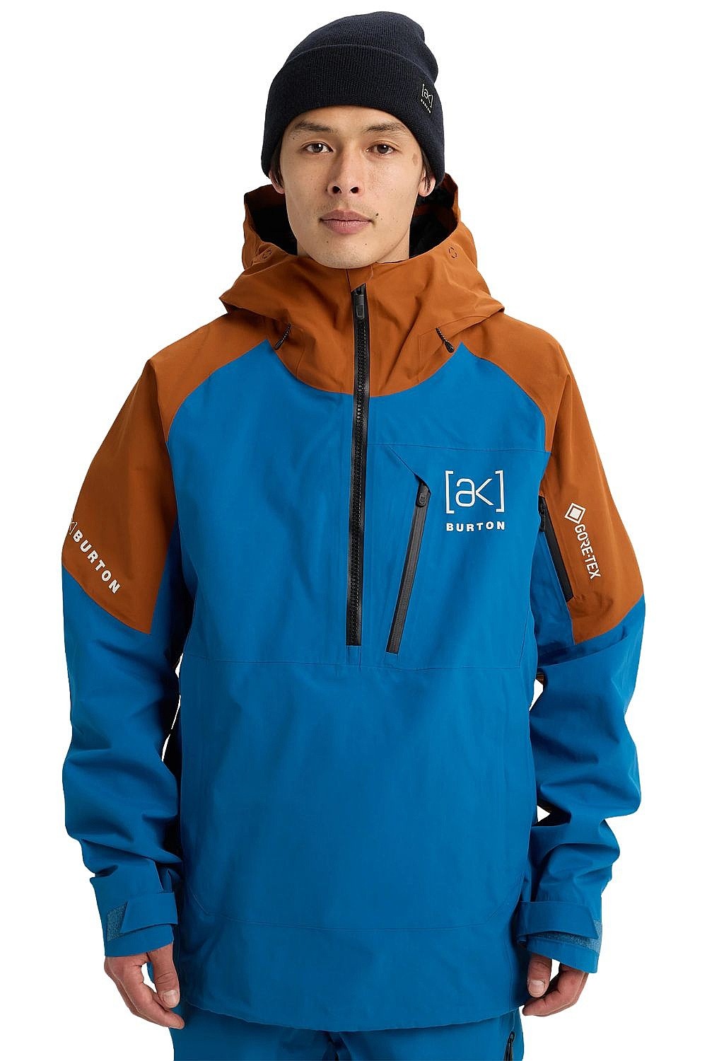 bunda Burton Velocity Anorak 2L Gore-Tex - Blue Teal/Chestnut Brown - men´s