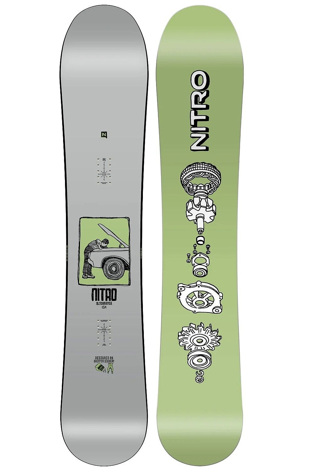 deska snowboardowa Nitro Alternator Camber - Assorted