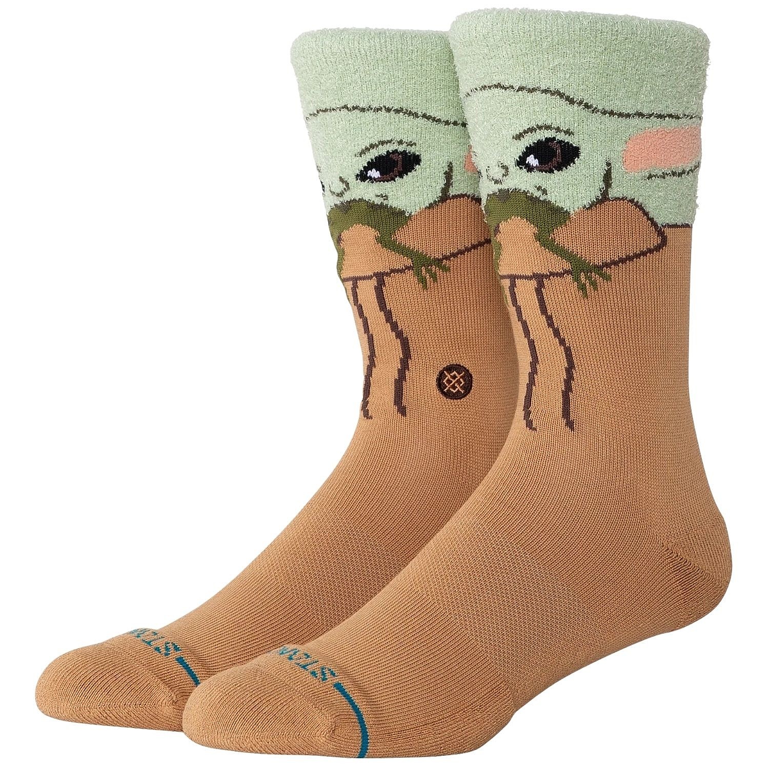 șosete Stance Grogu Hungry Crew - Green