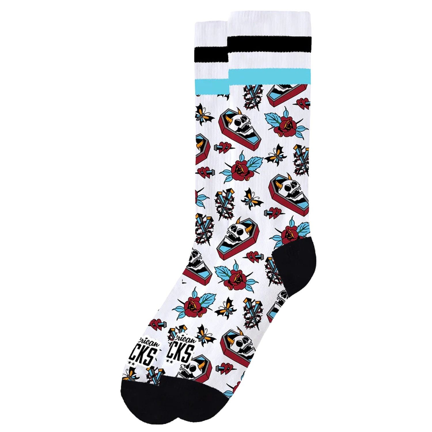 socks American Socks Signature Mid High - Grave Bloom